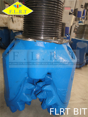 Good price 311.2mm FSG124 Steel Tooth Tricone Bit / Rotary Drilling Bit With Rubber Sealed Bearing online