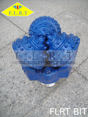 quality 12 1/4" FA637G Tricone Rock Bit Conical Insert Shape With Fluid Cooling System factory